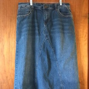 Size 12 Denim Skirt
